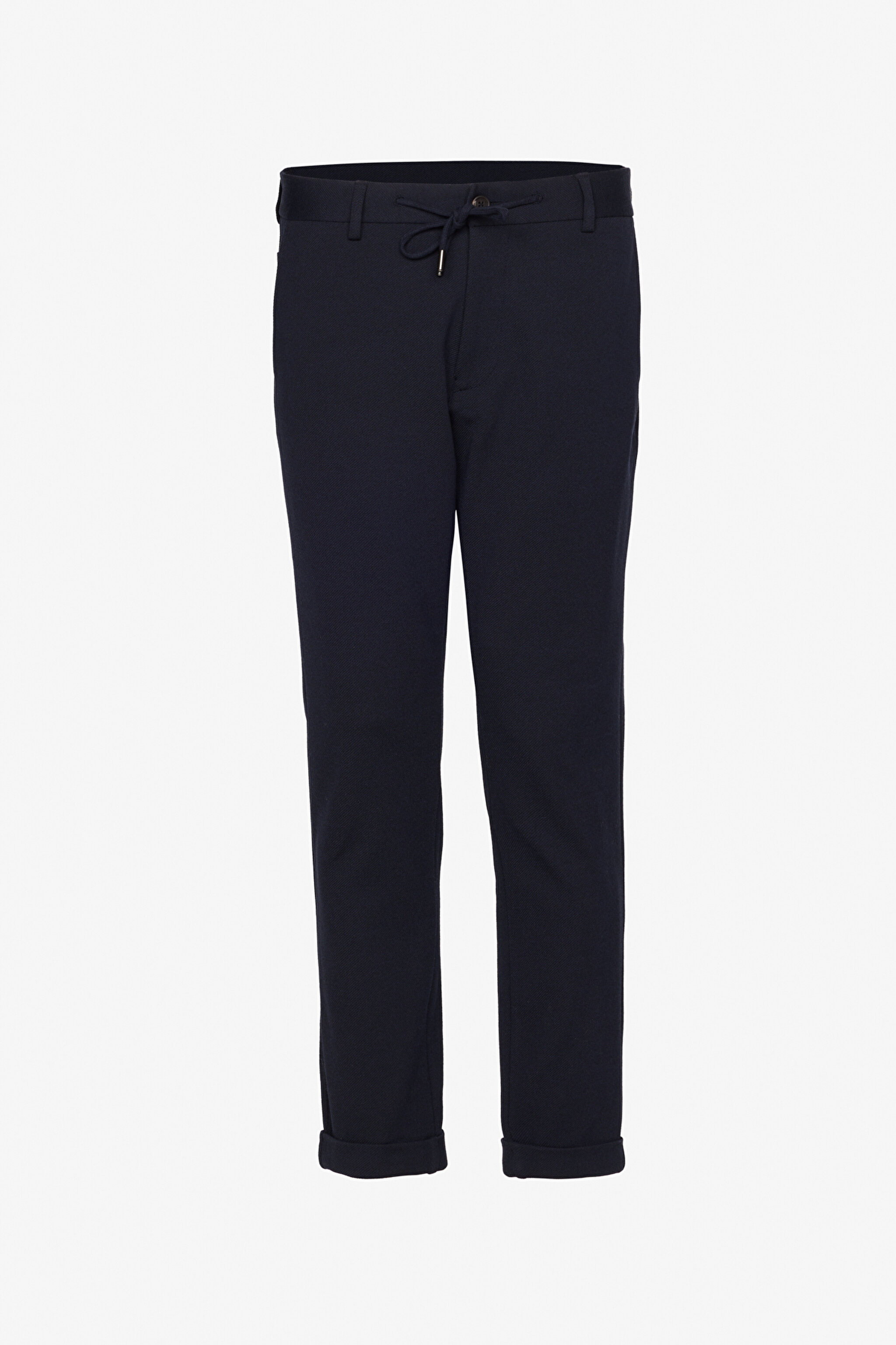 Standart Fit Normal Kesim Cepli Pantolon - Lacivert (görsel 5)