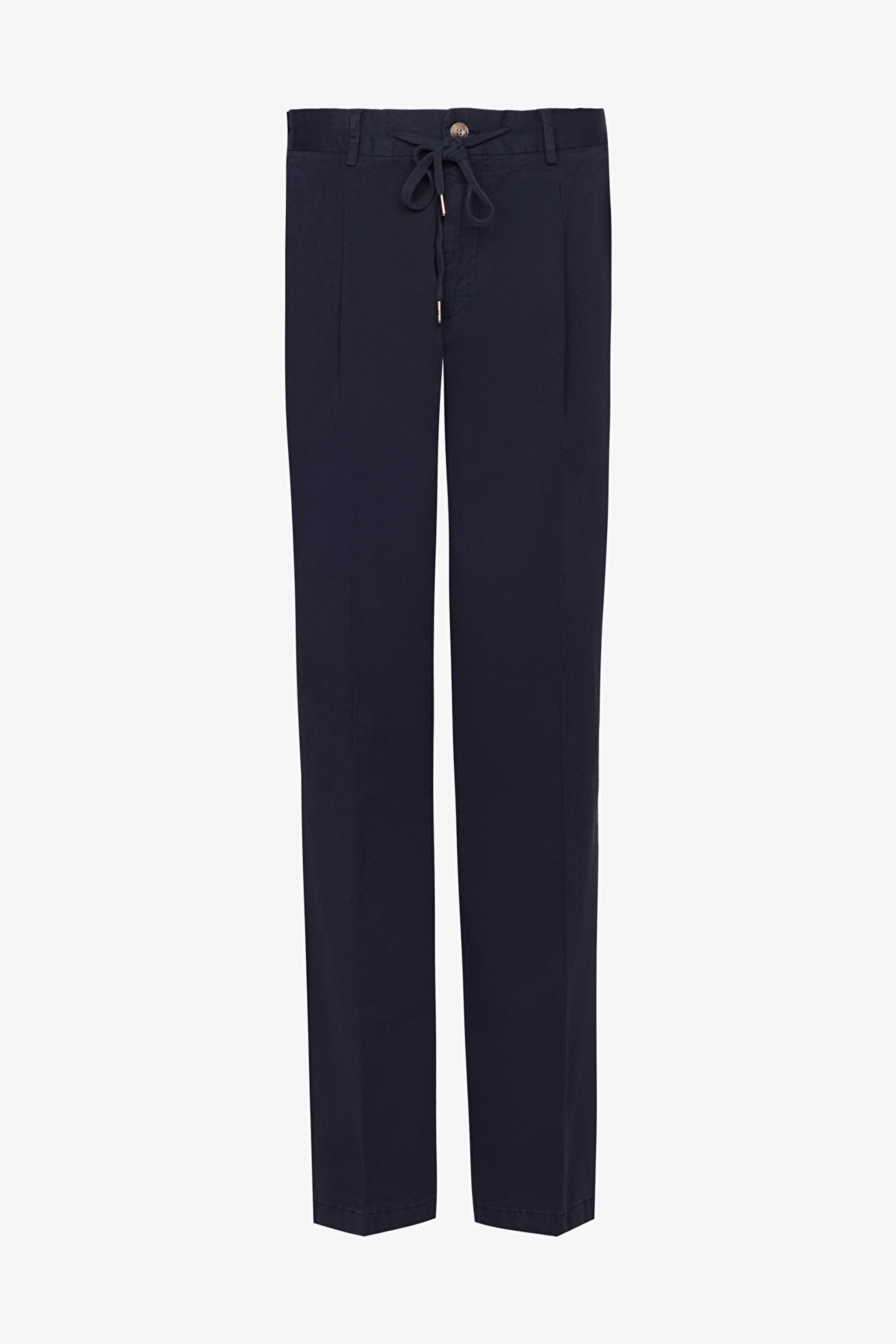 Standart Fit Normal Kesim %100 Pamuk Cepli Jogger Pantolon - Lacivert