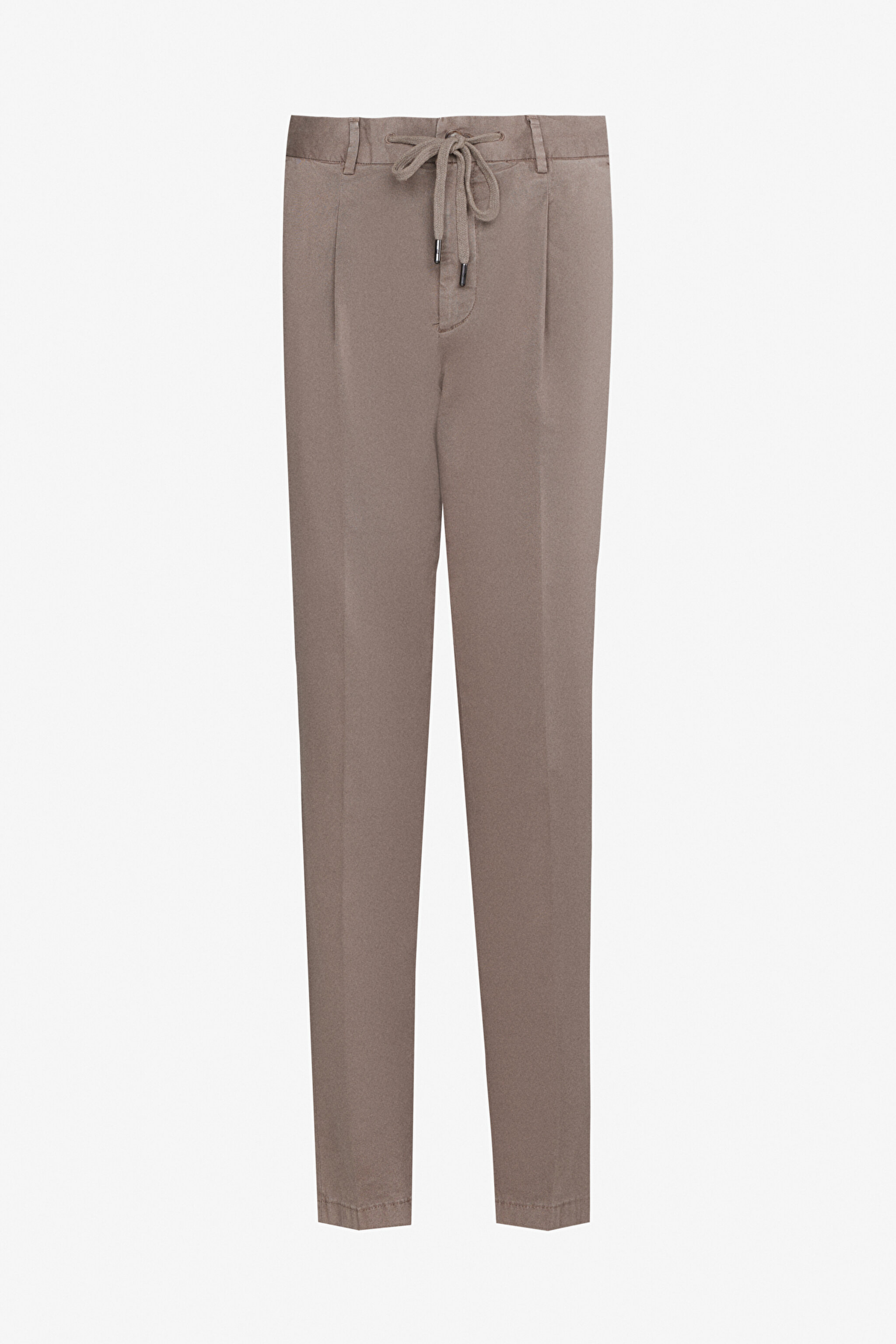 Standart Fit Normal Kesim %100 Pamuk Cepli Jogger Pantolon - Vizon