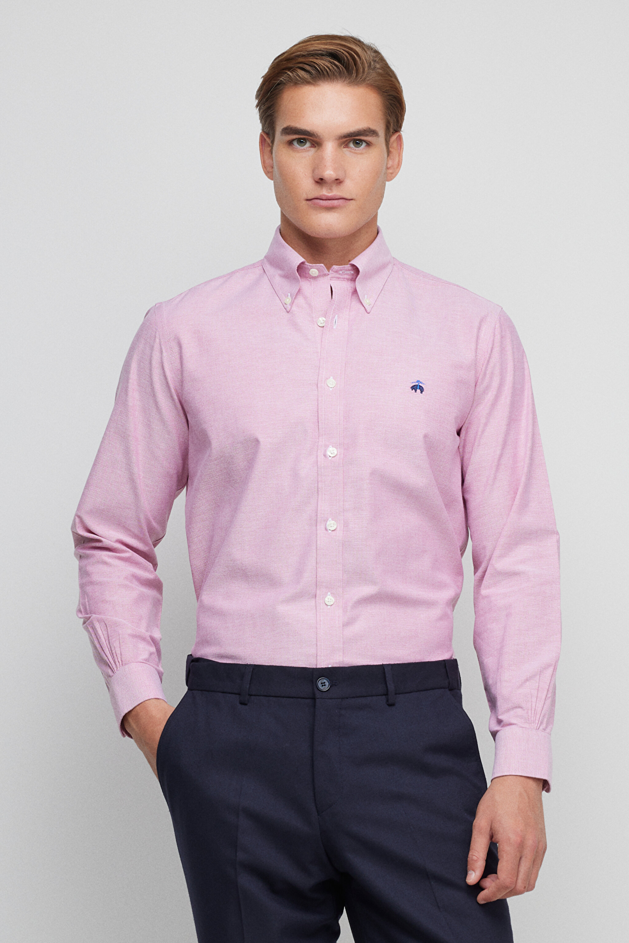 Slim Fit Desenli Jogger Pantolon - Lacivert