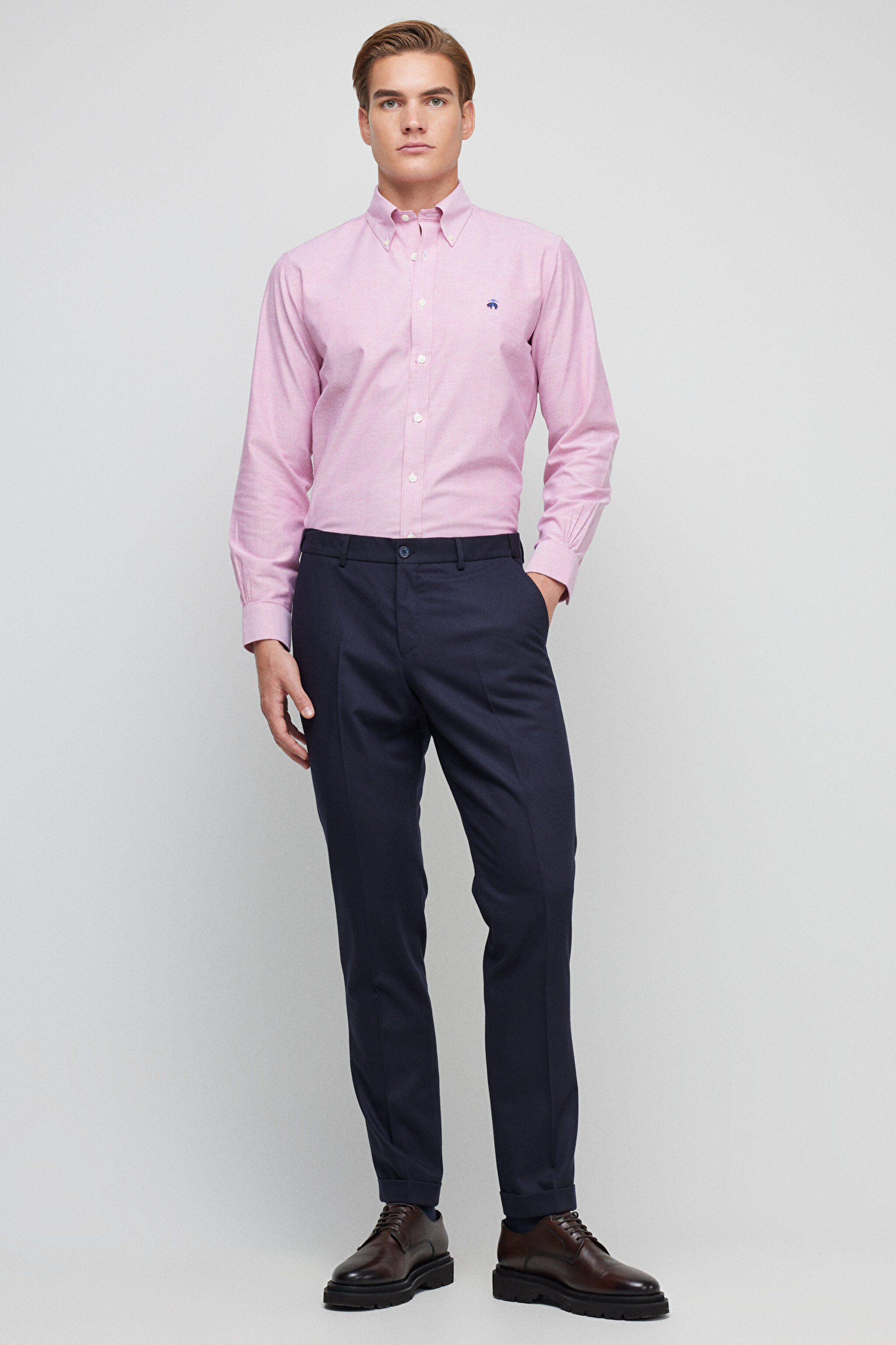 Slim Fit Desenli Jogger Pantolon - Lacivert (görsel 3)