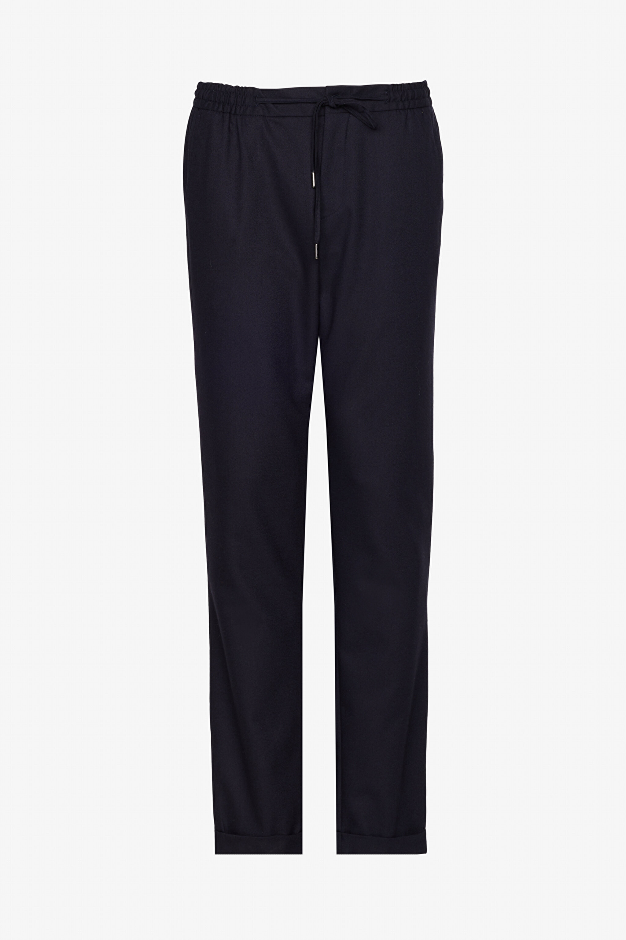 Slim Fit Desenli Jogger Pantolon - Lacivert (görsel 6)