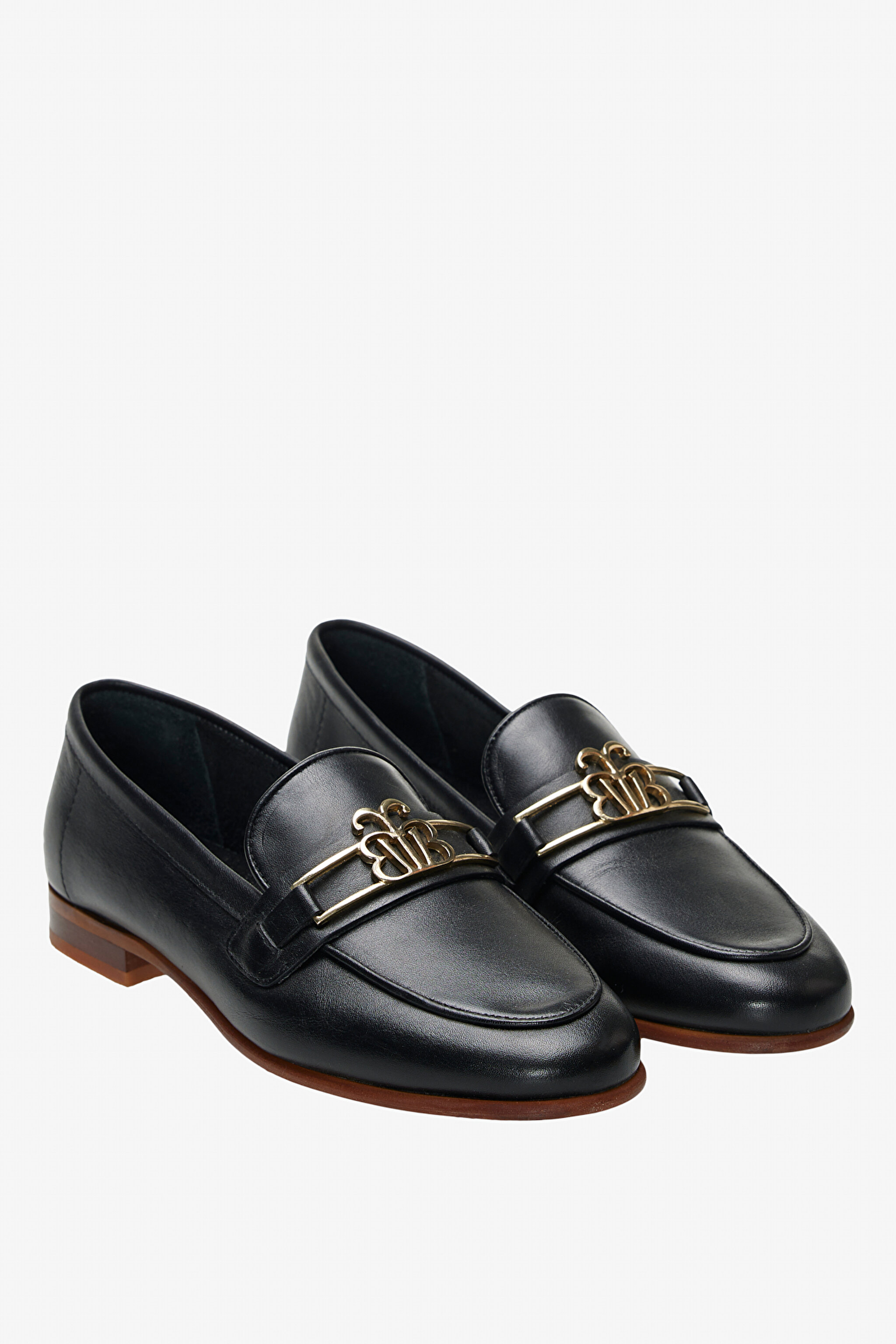 100% Deri Toka Detaylı Loafer - Siyah (görsel 2)