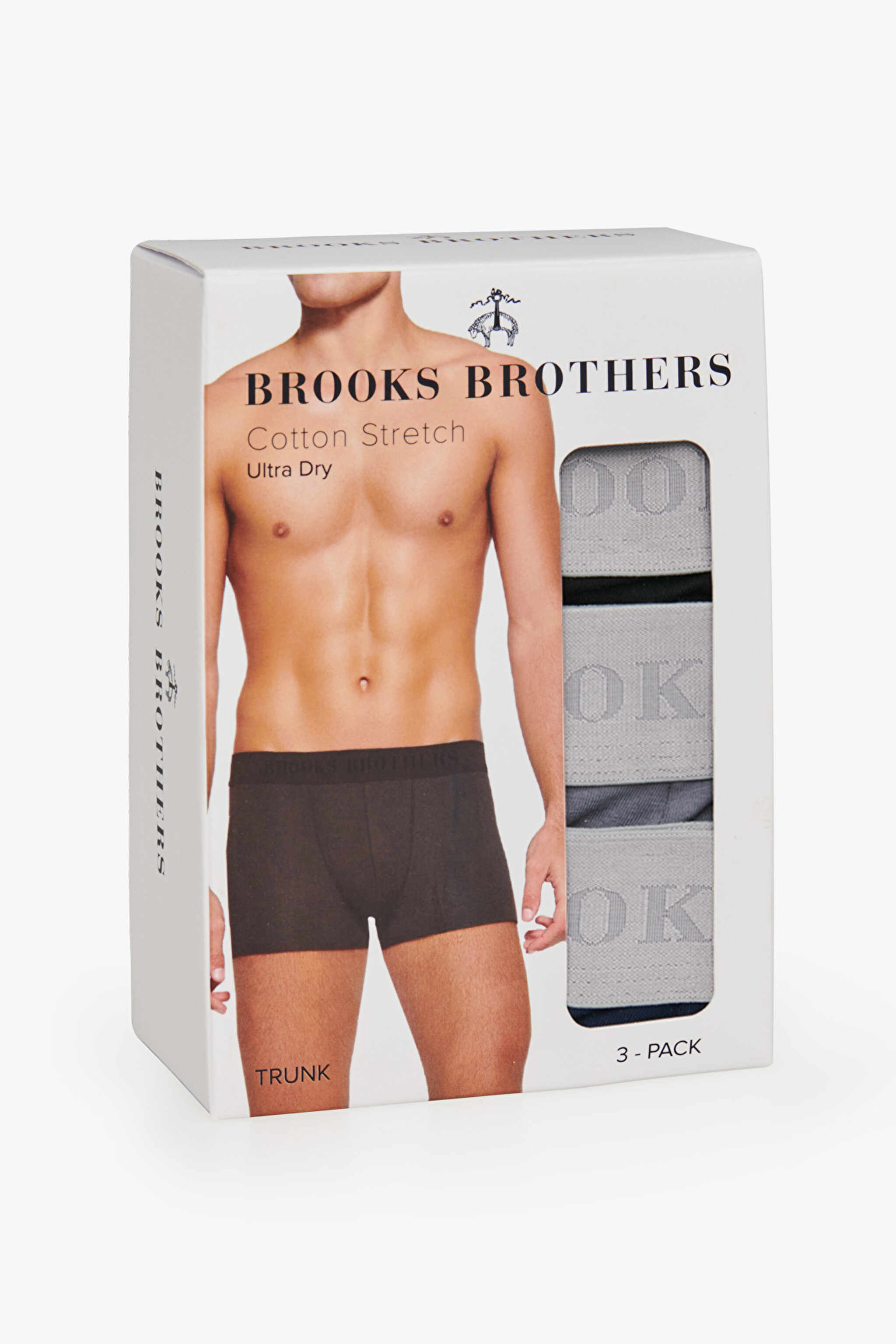 3'lü Paket Trunk Boxer Seti - Siyah-Lacivert-Gri (görsel 2)
