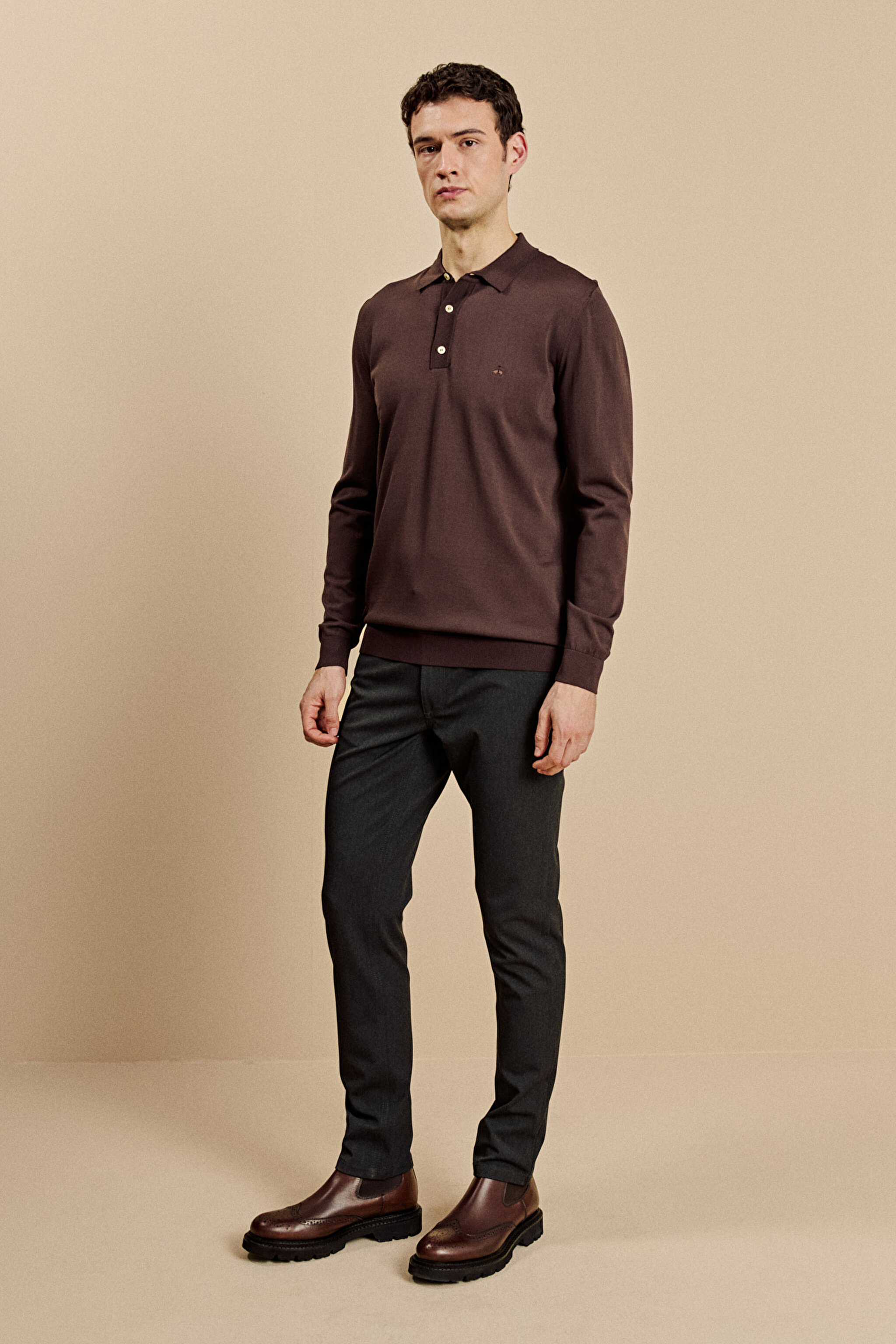 Slim Fit Normal Bel 5 Cepli Performans Pantolon - Antrasit (görsel 2)