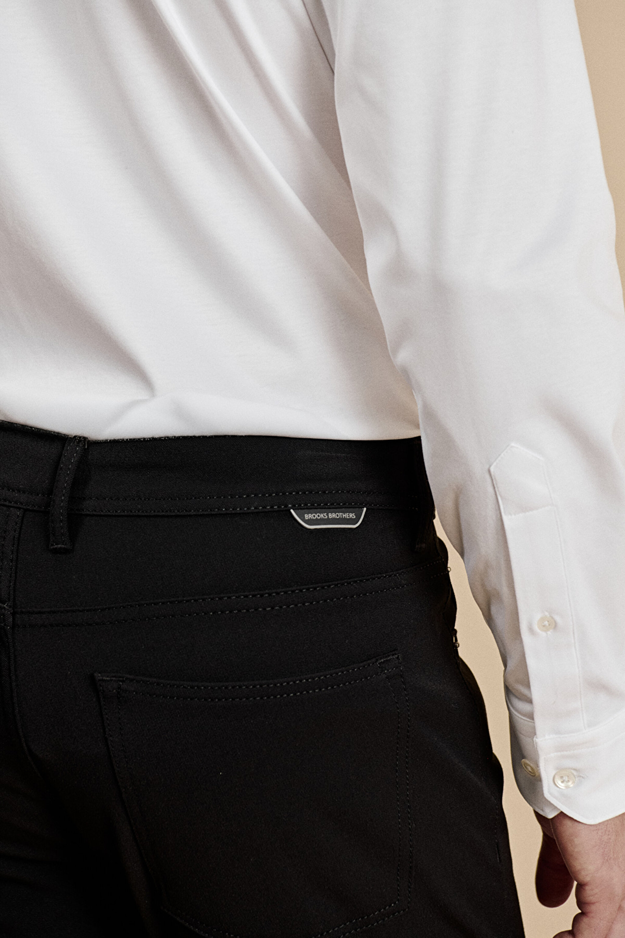 Slim Fit Normal Bel 5 Cepli Performans Pantolon - Siyah (görsel 6)