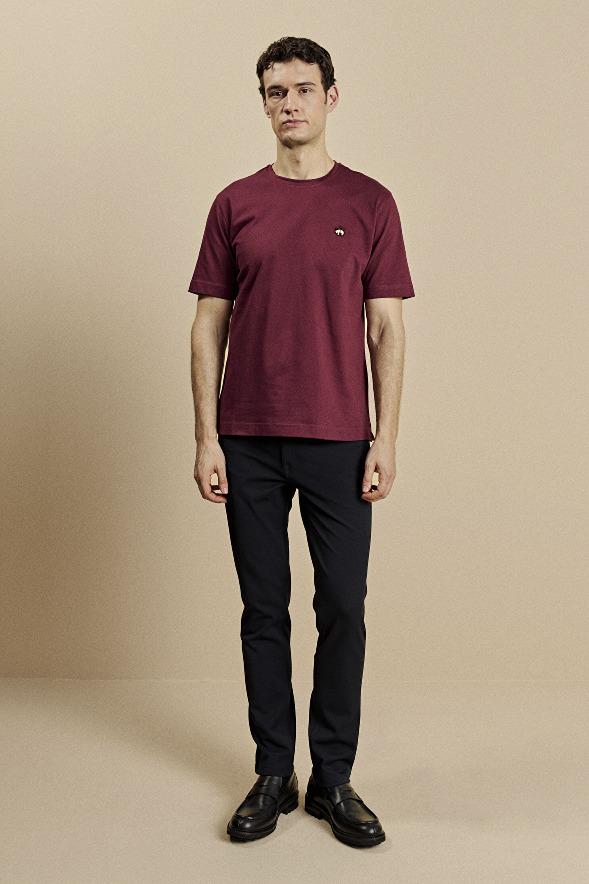Slim Fit Normal Bel 5 Cepli Performans Pantolon - Lacivert (görsel 2)