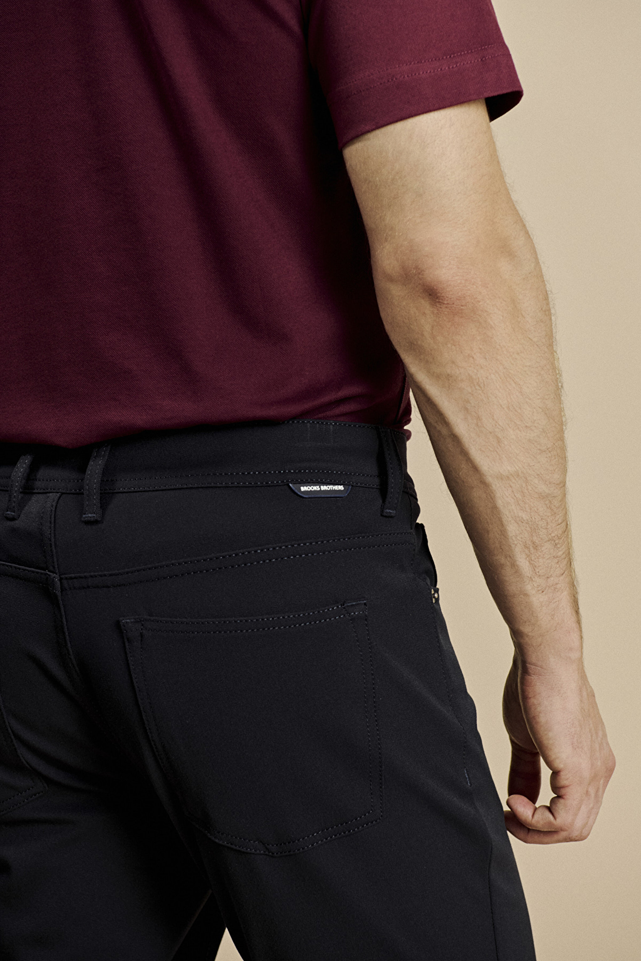 Slim Fit Normal Bel 5 Cepli Performans Pantolon - Lacivert (görsel 6)