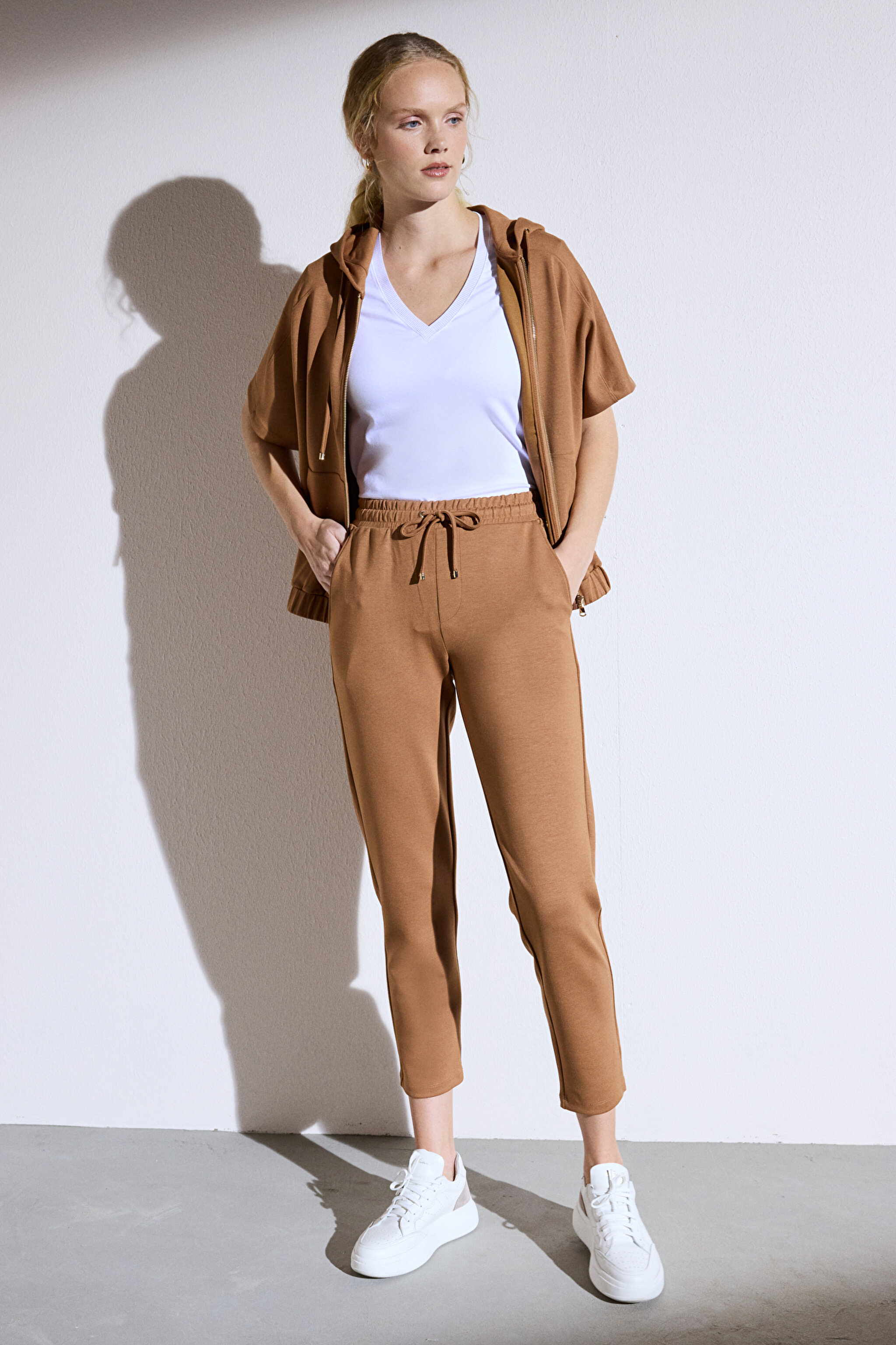 Scuba Sandy Cepli Sweatpant - Camel (görsel 2)