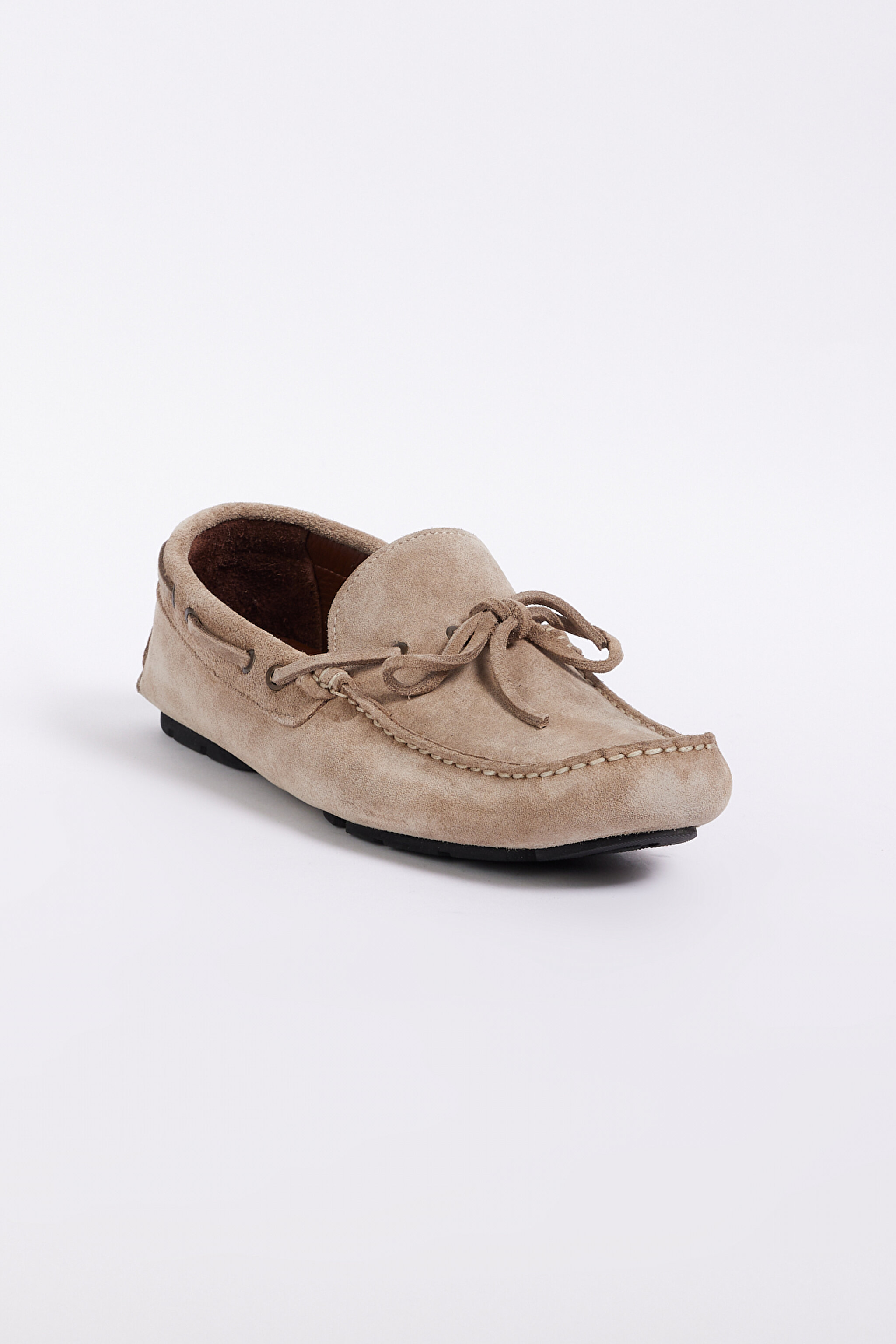 Süet Loafer Ayakkabı - Bej (görsel 2)