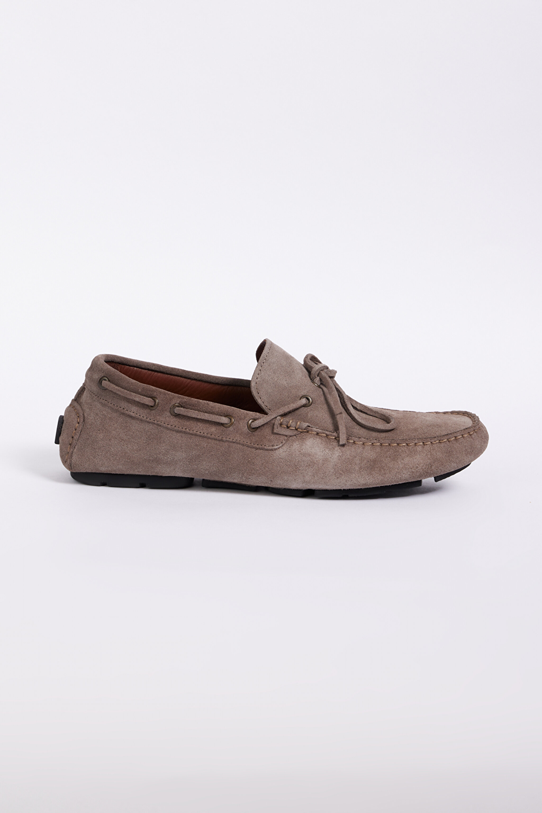 Süet Loafer Ayakkabı - Kahverengi