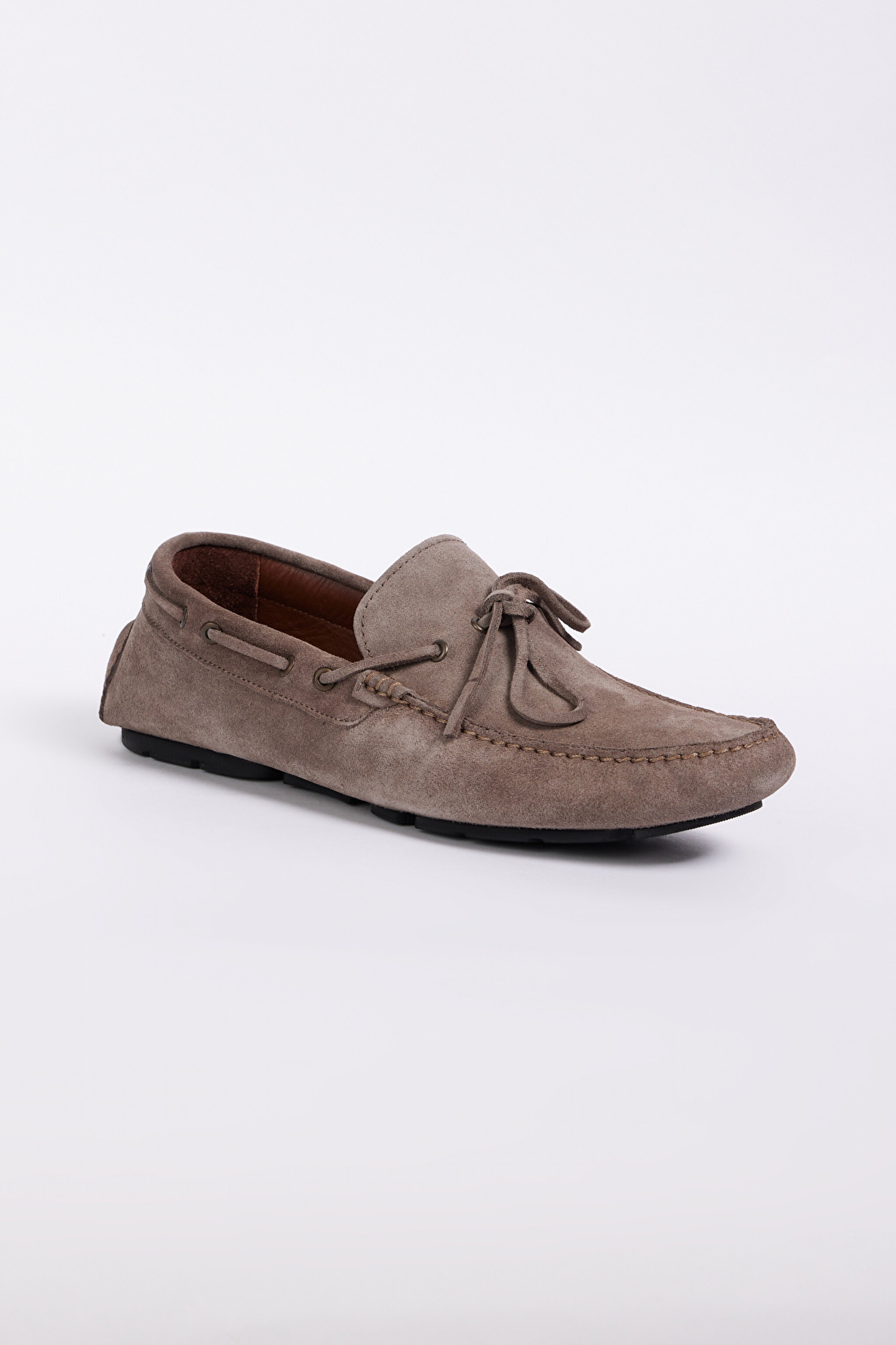 Süet Loafer Ayakkabı - Kahverengi (görsel 2)