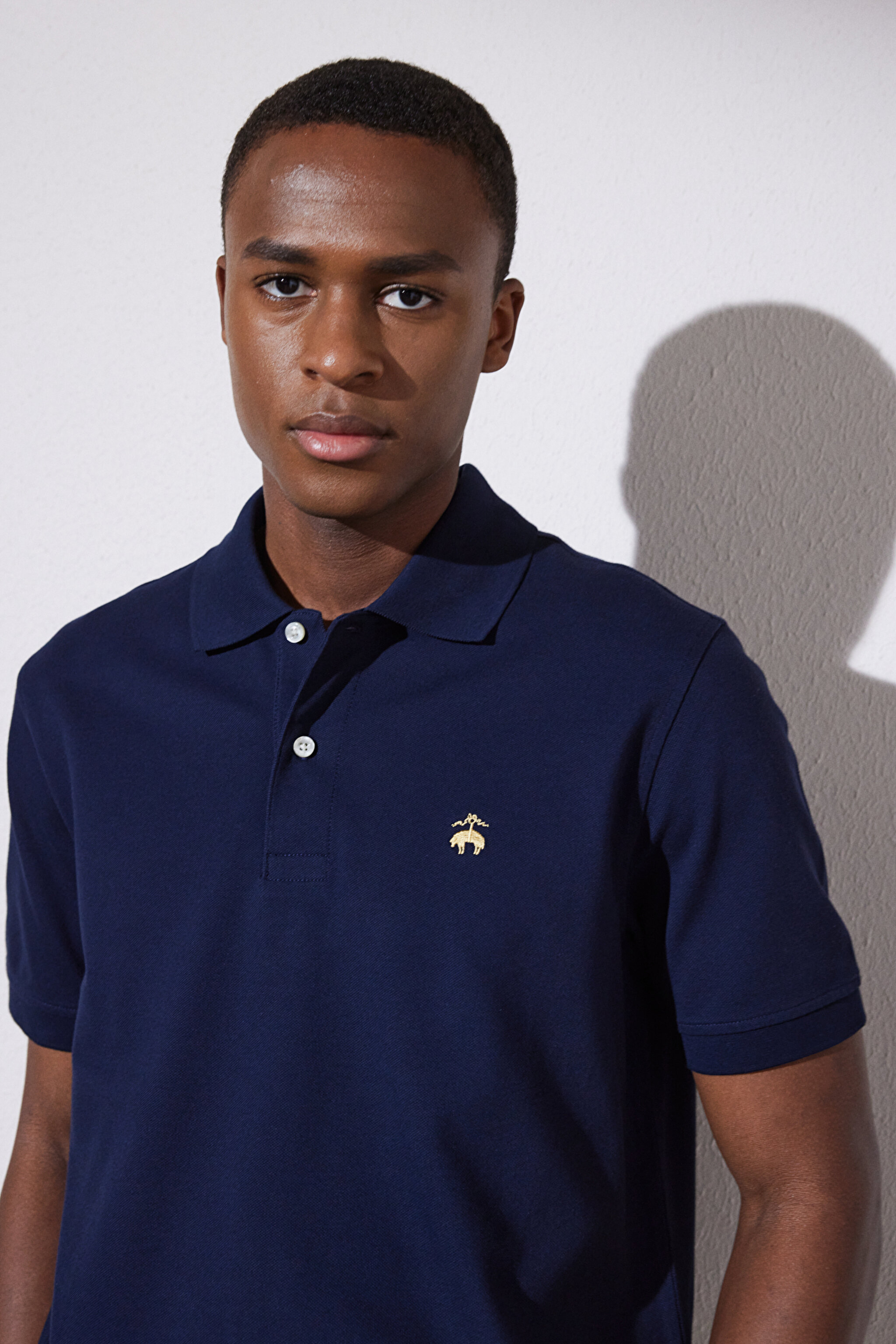 Polo Yaka Ti ort BBSP23MTS030137 Brooks Brothers