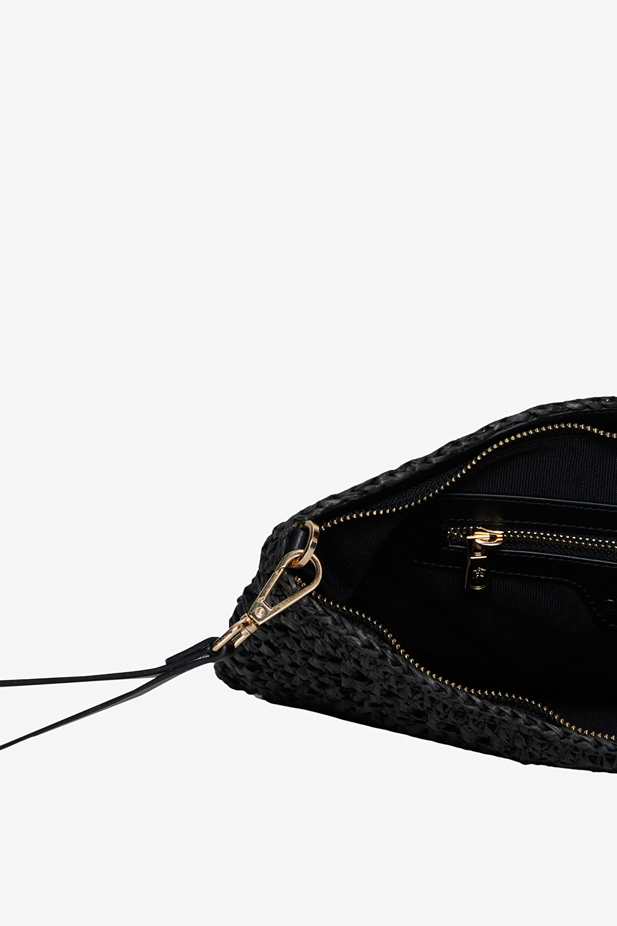 Rafya Clutch - Siyah (görsel 4)