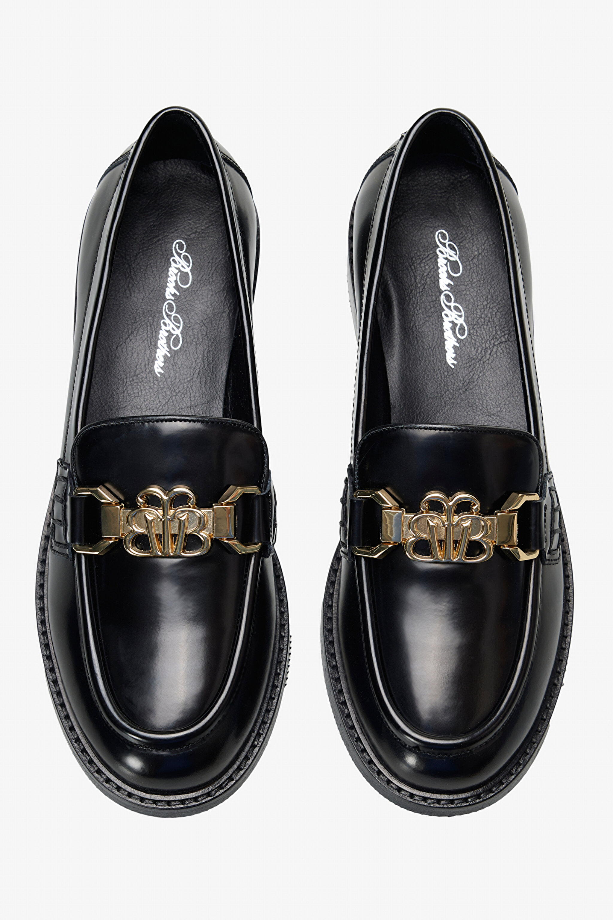 %100 Deri Loafer Ayakkabı - Siyah (görsel 3)
