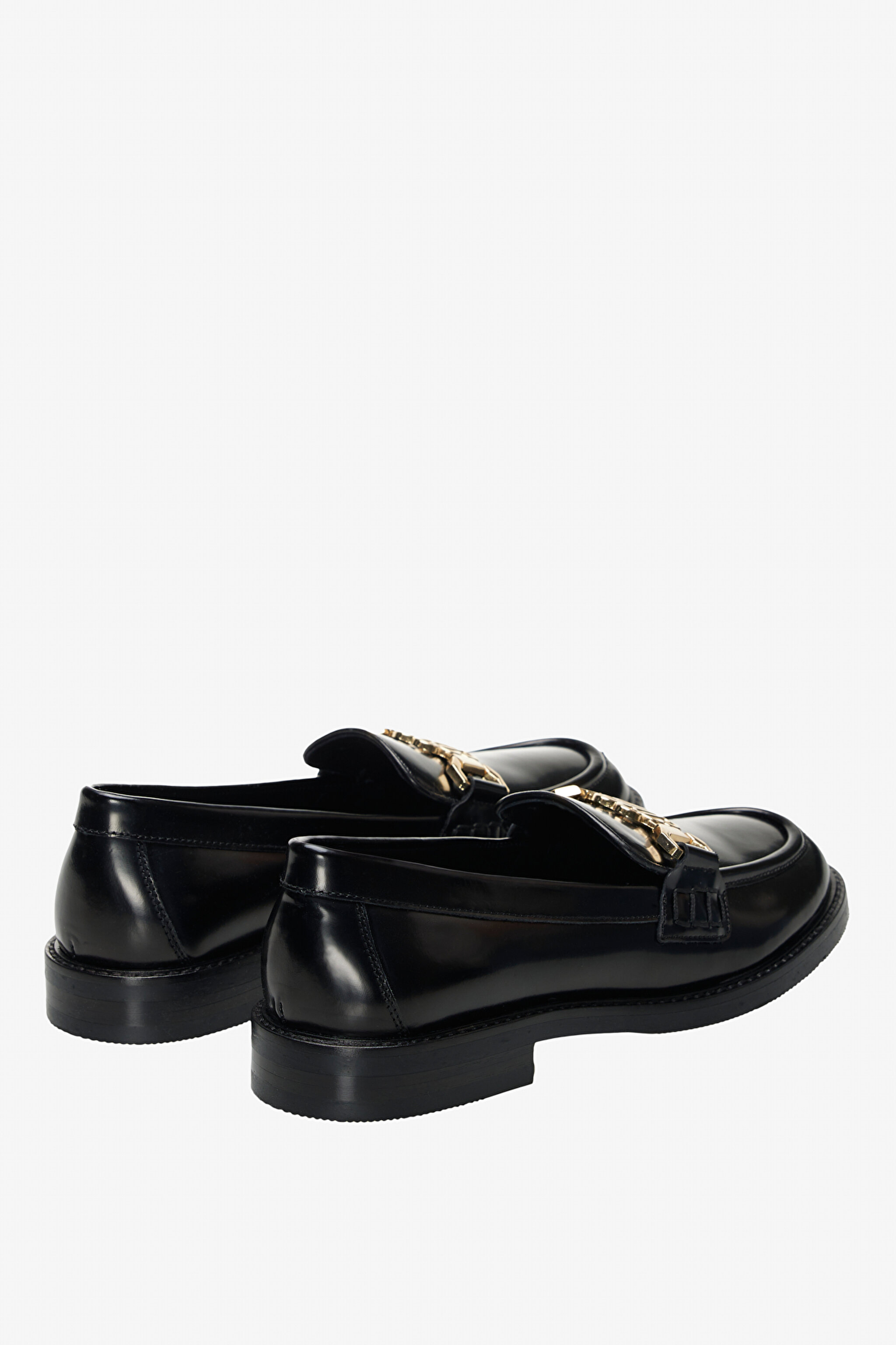%100 Deri Loafer Ayakkabı - Siyah (görsel 6)