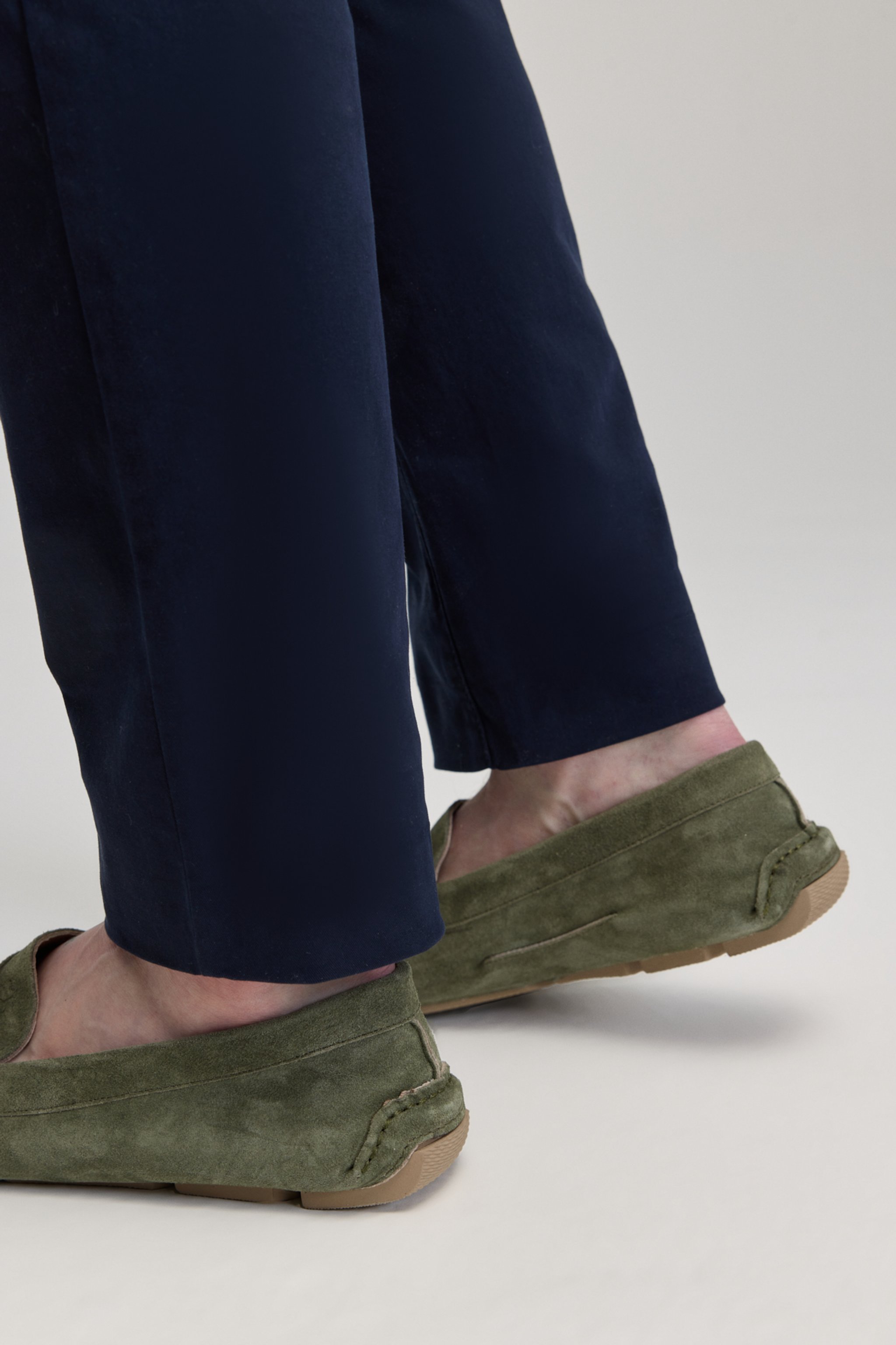 %100 Süet Haki Loafer - Haki (görsel 3)