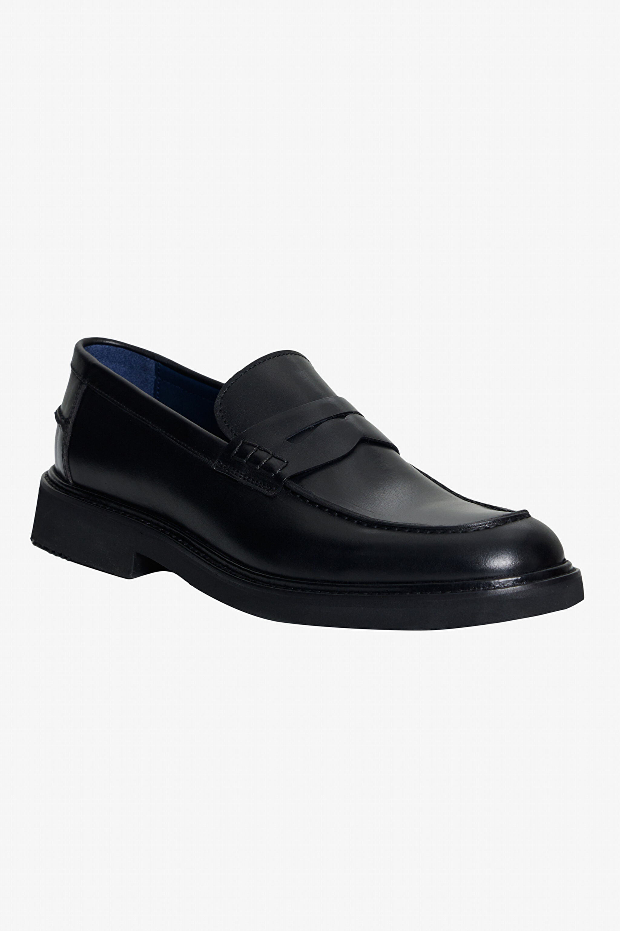 %100 Deri Klasik Loafer - Siyah (görsel 2)