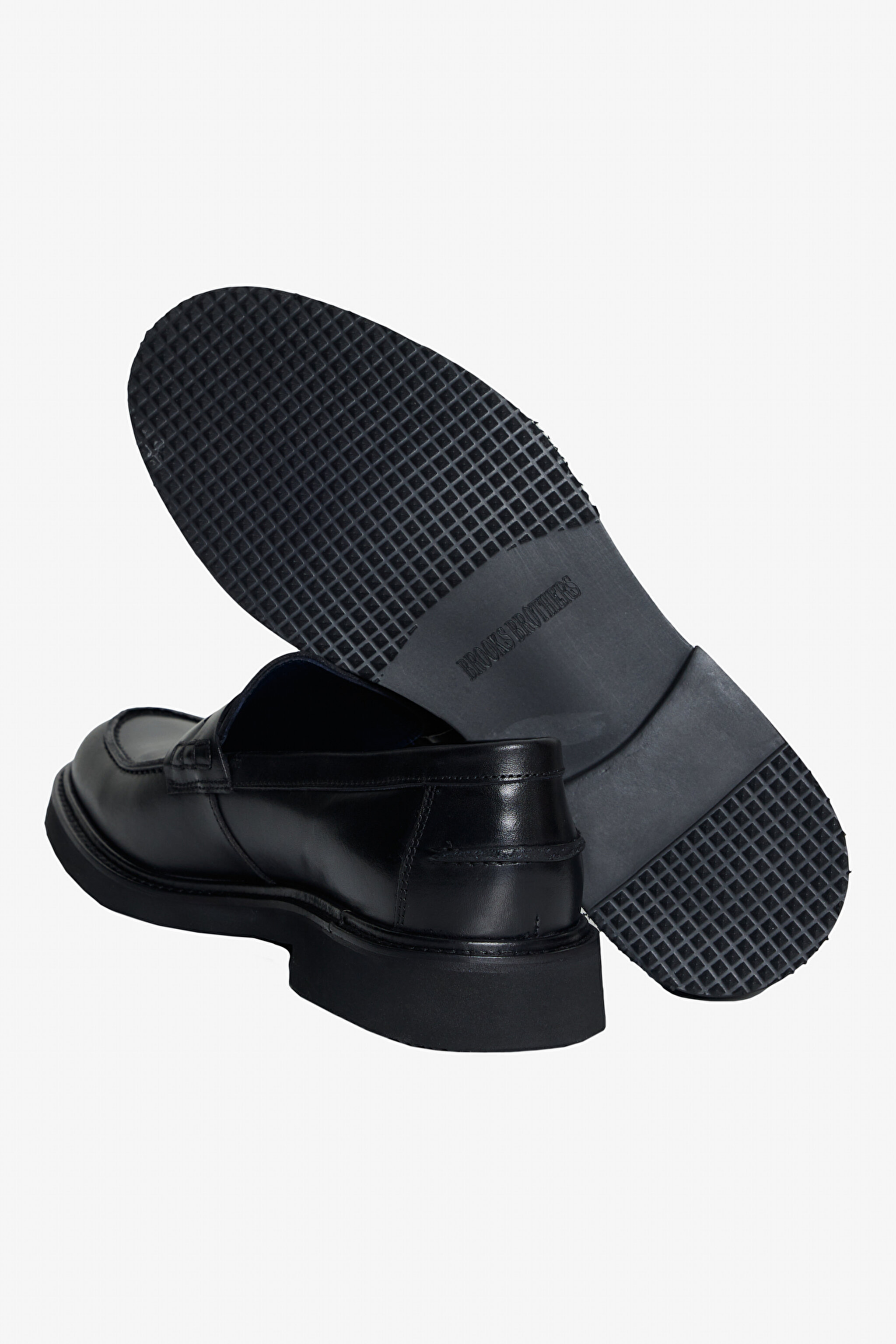 %100 Deri Klasik Loafer - Siyah (görsel 4)