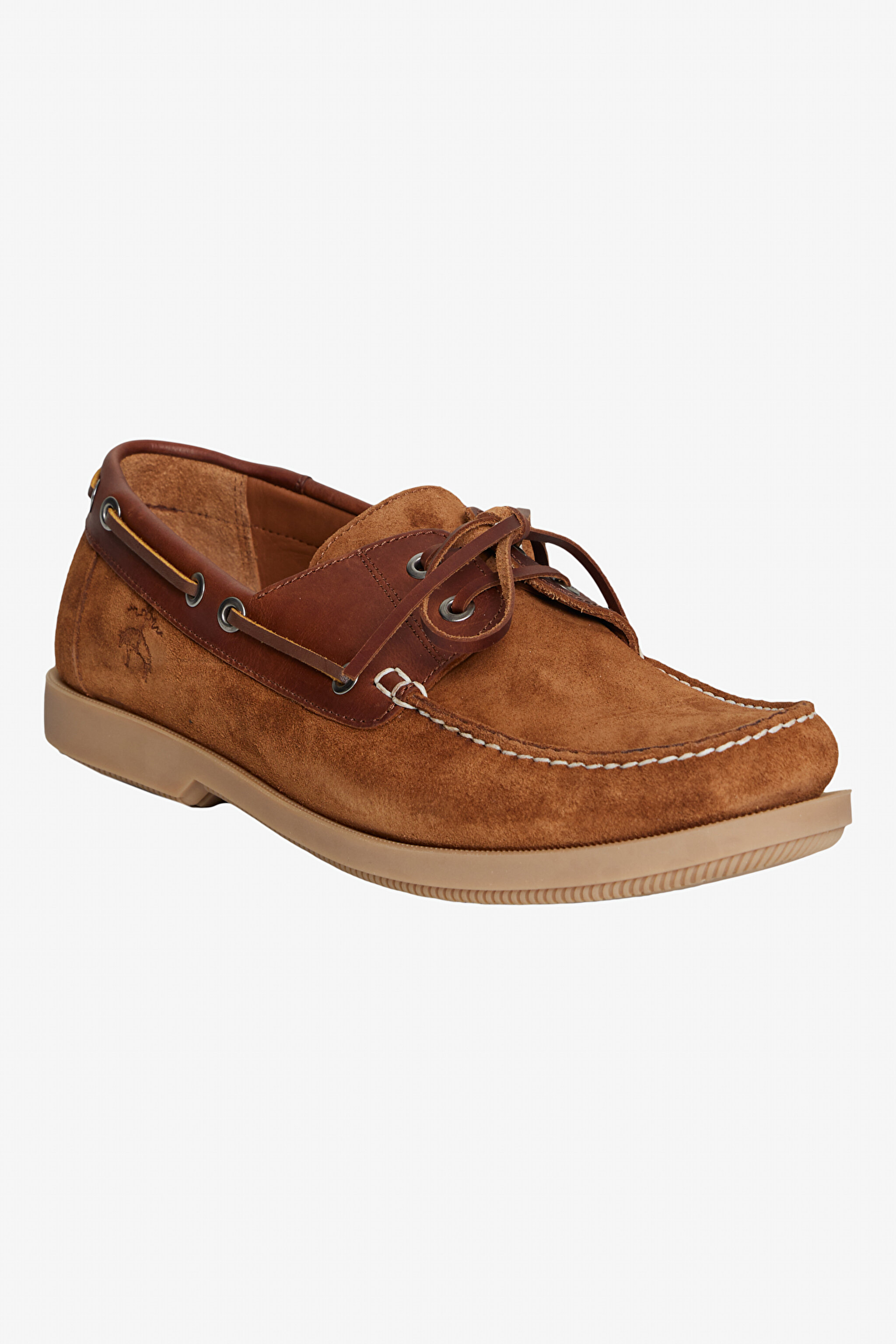 %100 Süet Loafer - Taba (görsel 2)