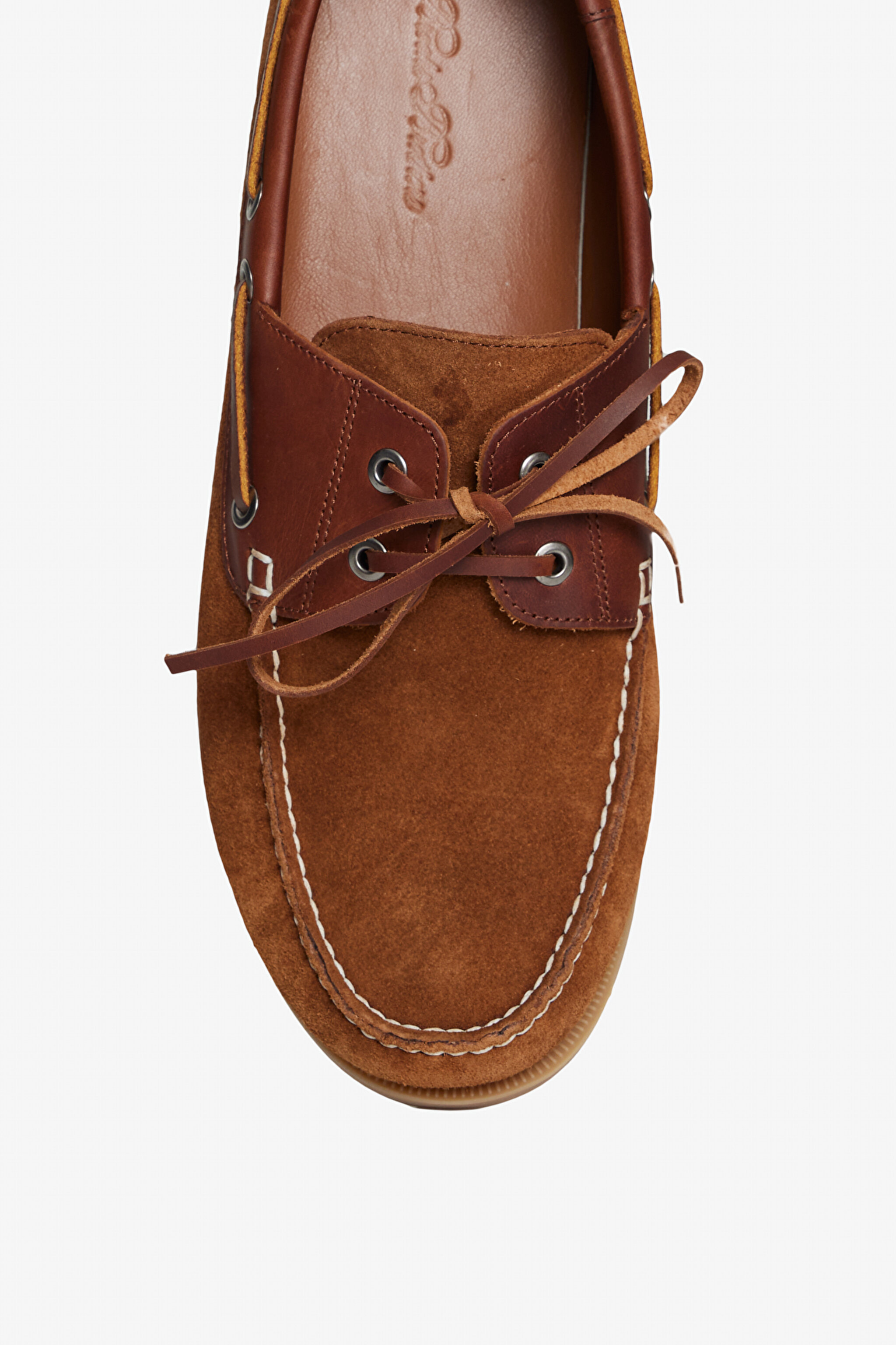 %100 Süet Loafer - Taba (görsel 3)