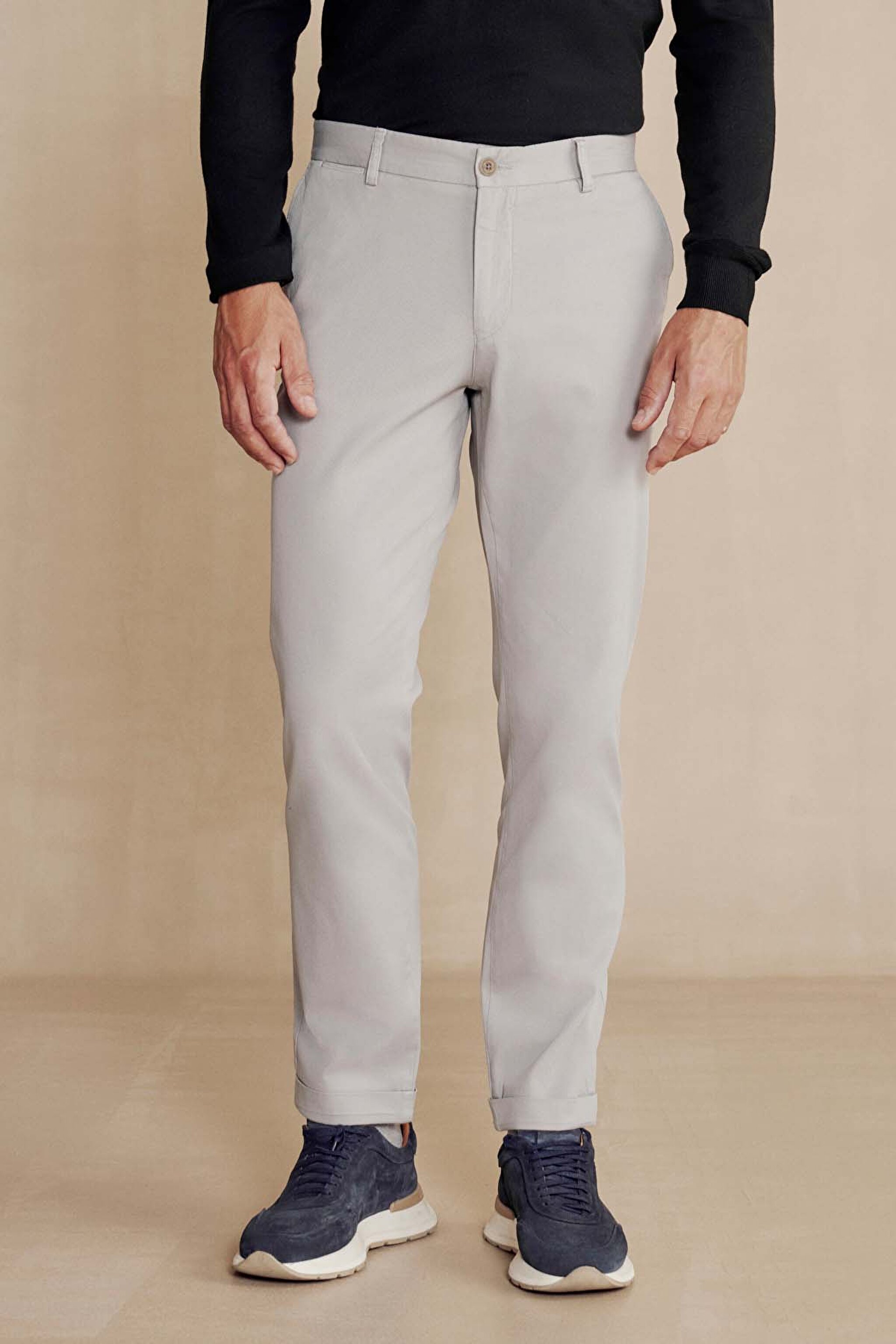 Chino Double Paça Pantolon - Gri (görsel 4)