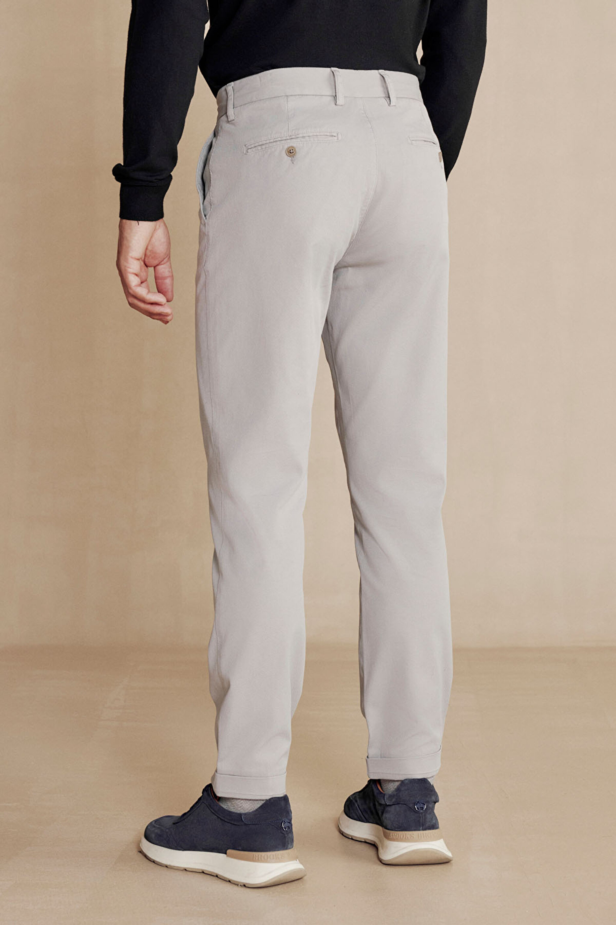 Chino Double Paça Pantolon - Gri (görsel 5)