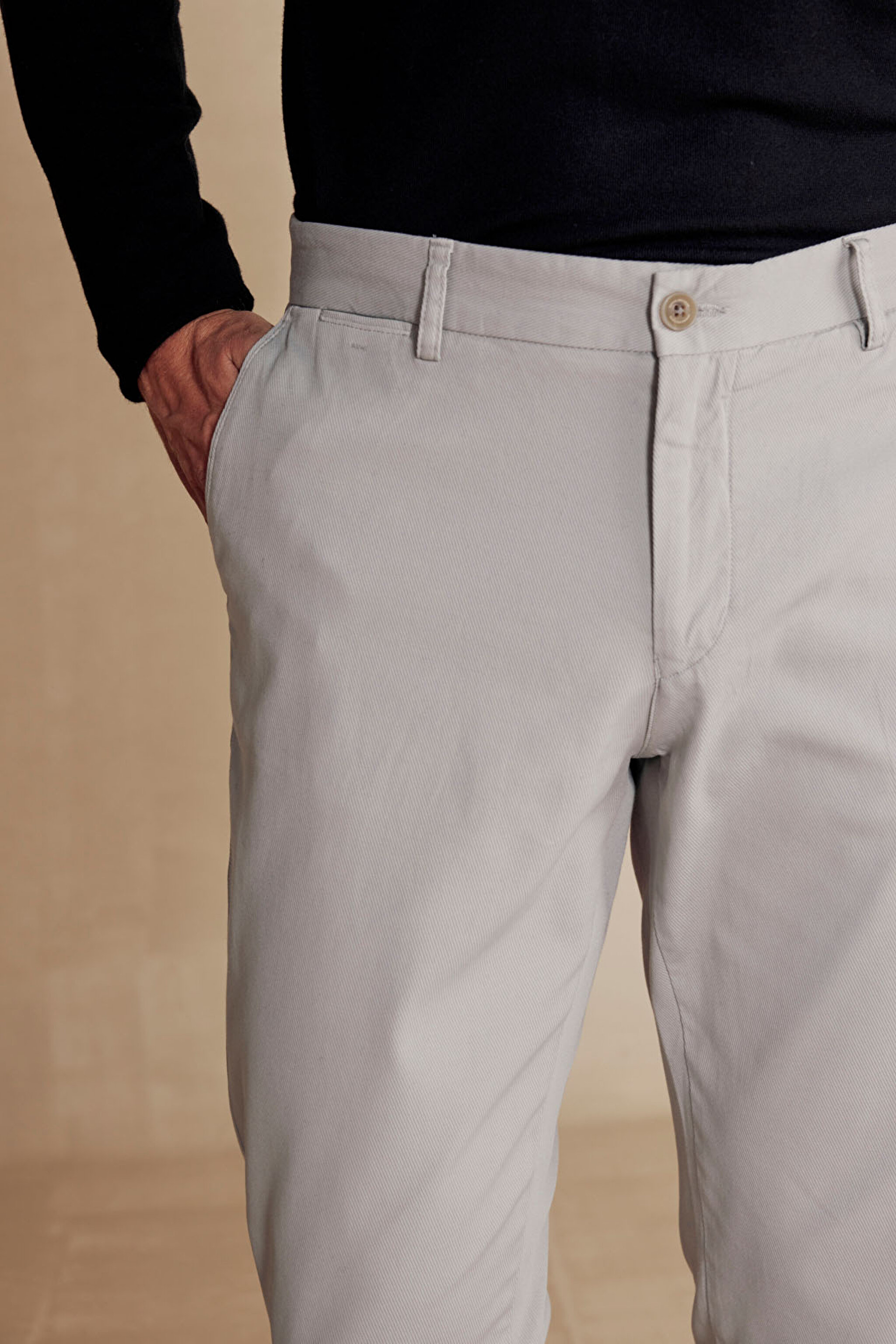 Chino Double Paça Pantolon - Gri (görsel 6)