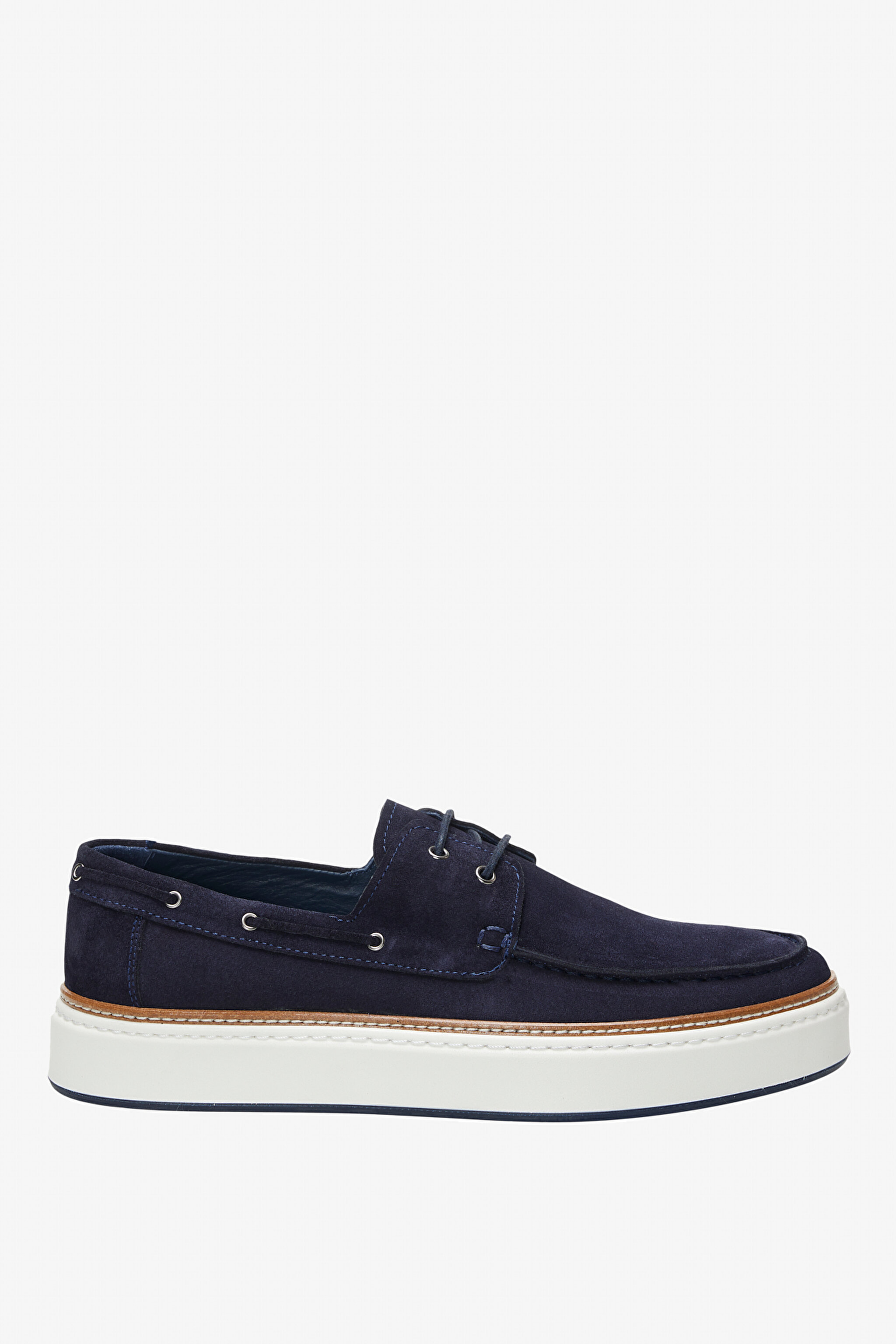 %100 Süet Loafer - Lacivert