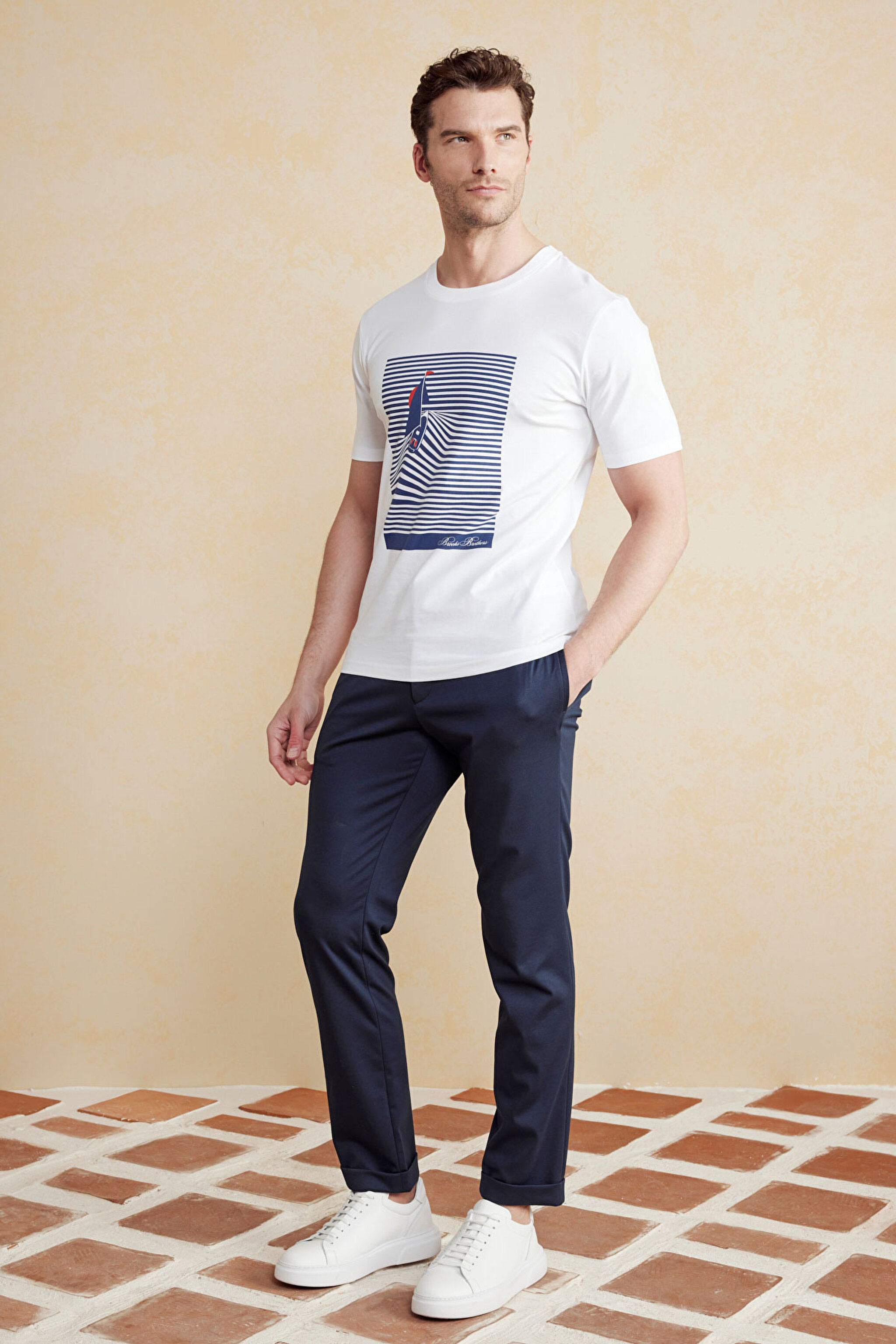Beli Lastikli Jogger Pantolon - Lacivert (görsel 2)