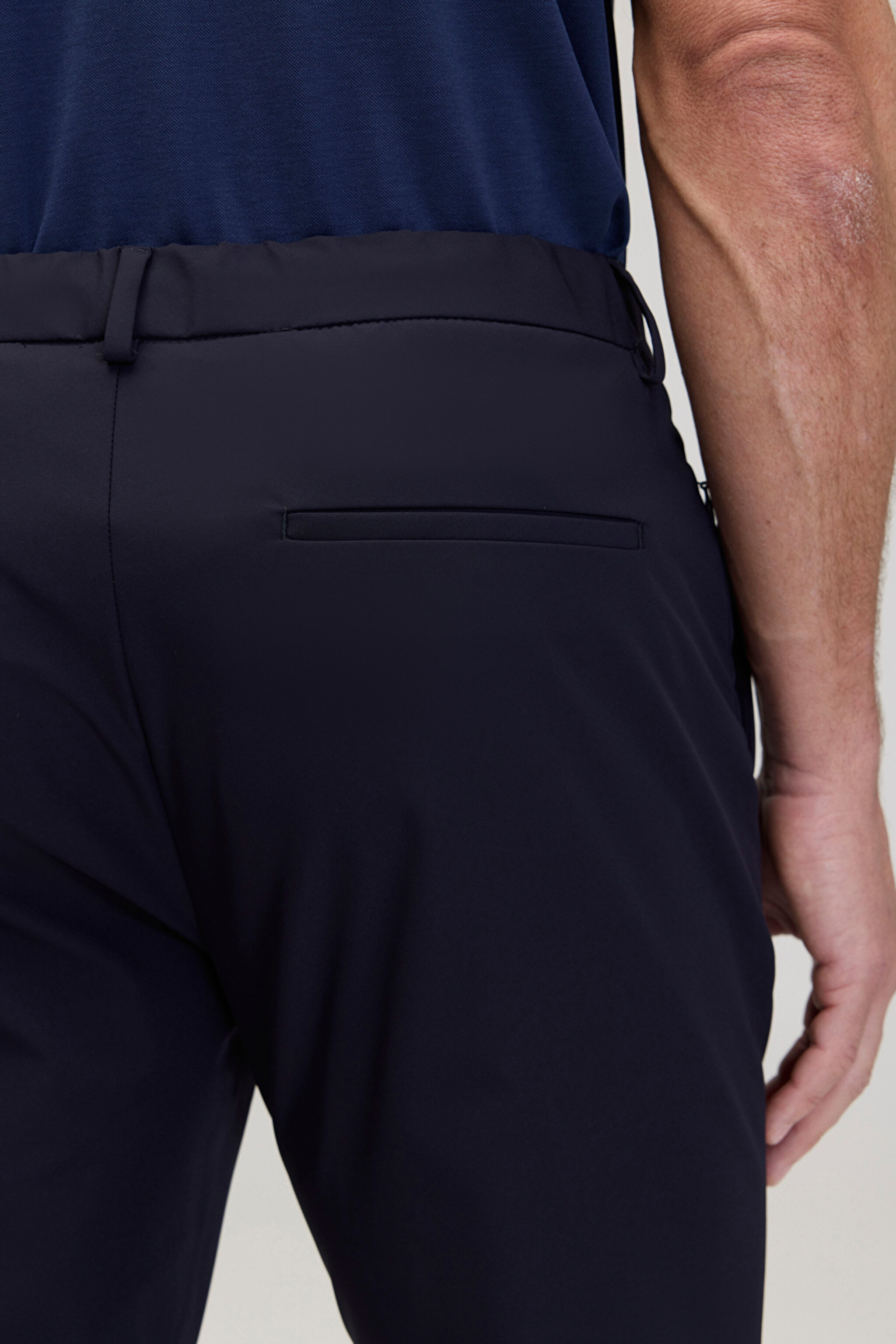 İçten Bağcıklı Jogger Performans Pantolon - Lacivert (görsel 3)