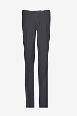 Yünlü Slim Fit Şal Yaka Smokin - Siyah (görsel 8)