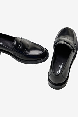 100% Deri Loafer - Siyah (görsel 5)