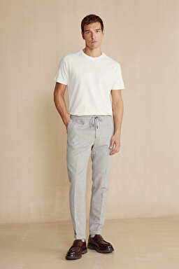 Erkek Jogger Pantolon - Gri