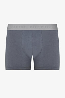 3'lü Paket Trunk Boxer Seti - Siyah-Lacivert-Gri (görsel 3)