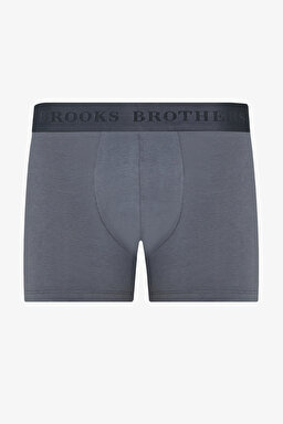 3'lü Paket Modal Trunk Boxer Seti - Siyah-Lacivert-Gri (görsel 4)