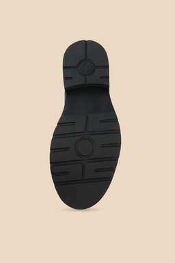 %100 Süet Bağcıklı Loafer - Lacivert (görsel 5)
