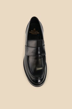 %100 Deri Penny Loafer - Siyah (görsel 3)