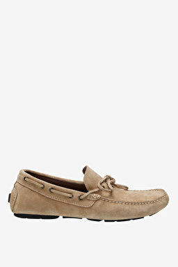 Süet Loafer Ayakkabı - Hardal