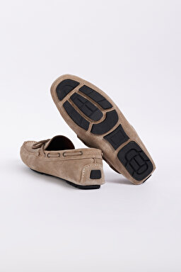 Süet Loafer Ayakkabı - Bej (görsel 4)