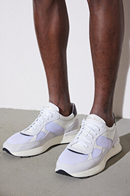 Deri Sneaker - Beyaz