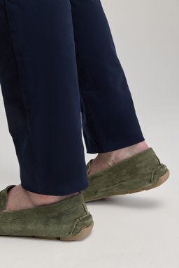 %100 Süet Haki Loafer - Haki (görsel 3)