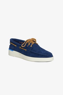%100 Süet Loafer - Lacivert (görsel 2)