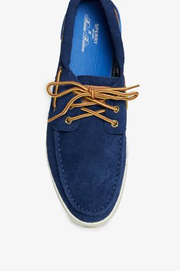 %100 Süet Loafer - Lacivert (görsel 3)