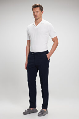 Erkek Chino Pantolon - Lacivert (görsel 3)