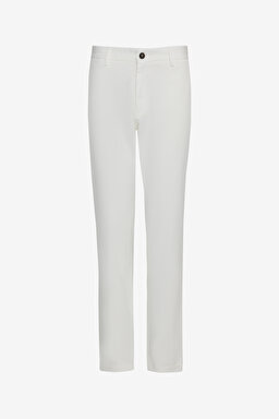 Chino Double Paça Pantolon - Kırık Beyaz