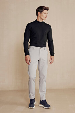 Chino Double Paça Pantolon - Gri (görsel 3)