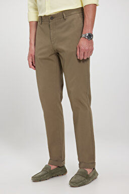 Chino Double Paça Pantolon - Haki (görsel 4)