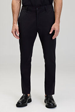 Standart Fit Cepli Performans Pantolon - Siyah (görsel 5)
