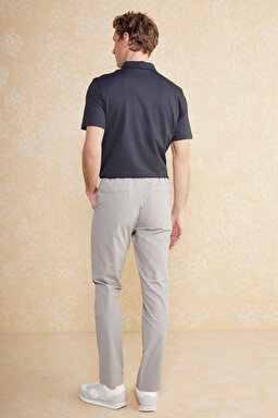 İçten Bağcıklı Jogger Performans Pantolon - Gri (görsel 4)